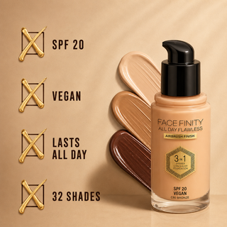 Max Factor Facefinity All Day Flawless 3 In 1 Foundation