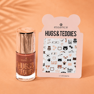 Essence HUGS & TEDDIES Matte Nail Polish