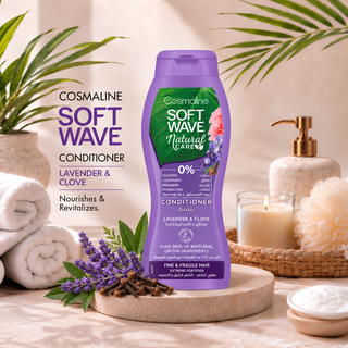 Cosmaline Soft Wave Natural Care Lavender & Clove Conditioner with Caffeine 400ml