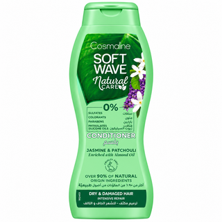 Cosmaline Soft Wave Natural Care Jasmine & Patchouli Conditioner with Almond Oil 400ml