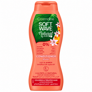 Cosmaline Soft Wave Natural Care Lily & Amber Conditioner with Argan Oil 400ml