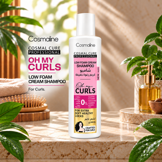 Cosmaline Cosmal Cure Professional Oh My Curls Low Foam Cream Shampoo for Curls 500ml