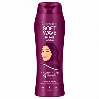 Cosmaline Soft Wave 9 Benefits Keratin, Macadamia & Olive Oil Hijab Conditioner 400ml