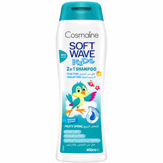 Cosmaline Soft Wave Kids 2-in-1 Fruity Spring Shampoo 400ml