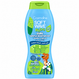 Cosmaline Soft Wave Kids Curl Gentle Moisturizer shampoo Cotton Cloud 400ml