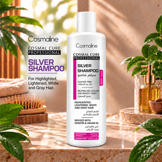 Cosmaline Cosmal Cure Professional Silver Shampoo 400ml