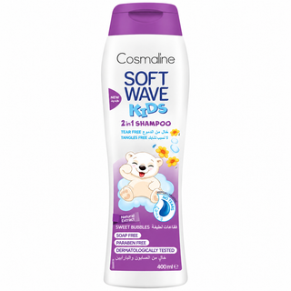 Cosmaline Soft Wave Kids 2-in-1 Sweet Bubbles Shampoo 400ml