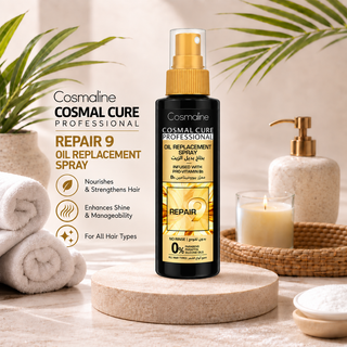 Cosmaline Cosmal Cure Professional Repair 9 Oil Replacement Spray with Pro-Vitamin B5 125ml