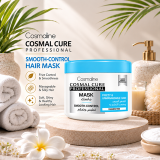 Cosmaline Cosmal Cure Professional Smooth-Control Hair Mask for Frizzy & Unmanageable Hair 450ml