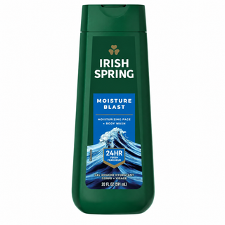 Irish Spring Moisture Blast Moisturizing Face & Body Wash 24HR Fresh 591ml