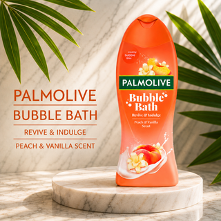 Palmolive Revive & Indulge Peach & Vanilla Scent Bubble Bath 500ml