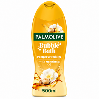 Palmolive Pamper & Indulge Macadamia Oil Bubble Bath 500ml