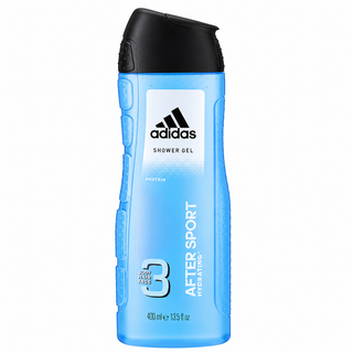 Adidas After Sport Hydrating 3-in-1 Body, Hair & Face Shower Gel 400ml