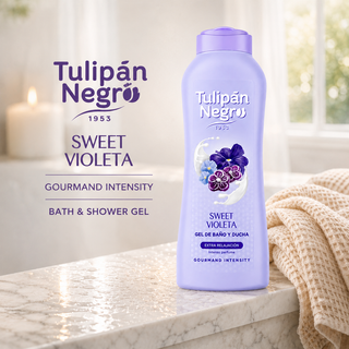 Tulipán Negro Sweet Violeta Gourmand Intensity Bath & Shower Gel 720ml