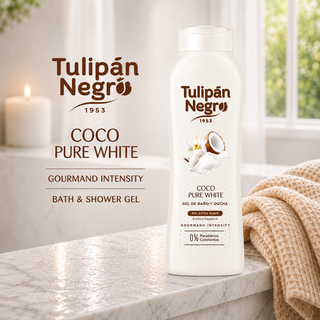 Tulipán Negro Coco Pure White Gourmand Intensity Bath & Shower Gel 720ml
