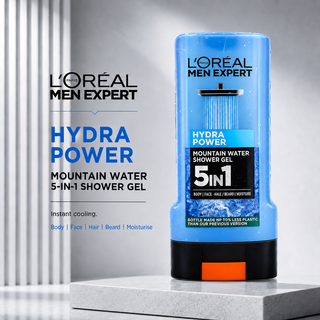 L'Oréal Men Expert Hydra Power Mountain Water 5-in-1 Shower Gel 300ml