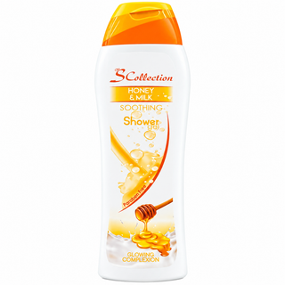 The S Collection Honey & Milk Soothing Shower Gel 750ml