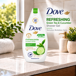 Dove Refreshing Green Tea & Cucumber Shower Gel 450ml