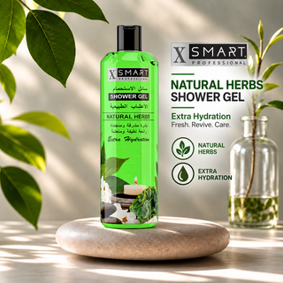 X Smart Professional Natural Herbs Extra Hydration Shower Gel 1000ml