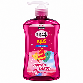 MP4 Kids Cotton Candy Gentle & Moisturizing Hand Wash 500ml