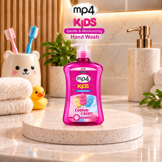 MP4 Kids Cotton Candy Gentle & Moisturizing Hand Wash 500ml