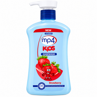 MP4 Kids Strawberry Gentle & Moisturizing Hand Wash 500ml