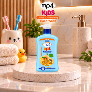 MP4 Kids Apricot Gentle & Moisturizing Hand Wash 500ml