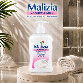 Malizia Yogurt & Milk Moisturizing Liquid Hand Soap 500ml