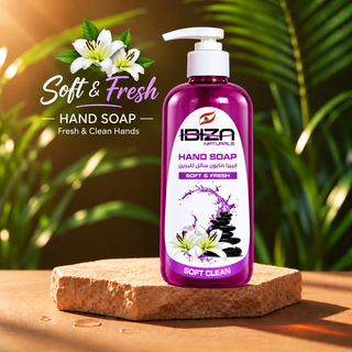 Ibiza Naturals Soft & Fresh Soft Clean Hand Soap 500ml