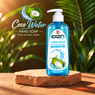 Ibiza Naturals Coco Water Soft & Fresh Hand Soap 500ml