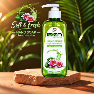 Ibiza Naturals Soft & Fresh Fresh Nutriskin Hand Soap 500ml