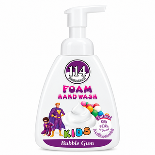 114 Professional Kids Bubble Gum Foam Hand Wash 400ml