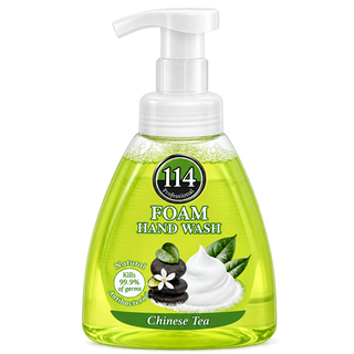 114 Professional Chinese Tea Antibacterial Foam Hand Wash 400ml