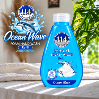 114 Professional Ocean Wave Antibacterial Foam Hand Wash Refill 300ml