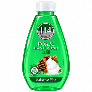114 Professional Balsamic Pine Antibacterial Foam Hand Wash Refill 300ml