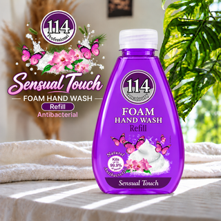 114 Professional Sensual Touch Antibacterial Foam Hand Wash Refill 300ml