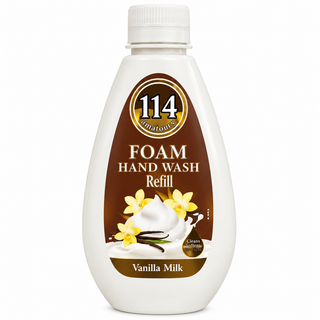 114 Professional Vanilla Milk Foam Hand Wash Refill 300ml