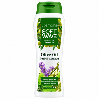 Cosmaline Soft Wave Olive Oil & Herbal Extracts Shower Gel 400ml