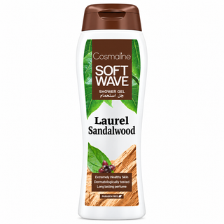Cosmaline Soft Wave Laurel & Sandalwood Shower Gel 400ml