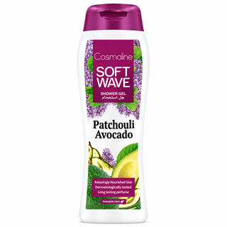 Cosmaline Soft Wave Patchouli & Avocado Shower Gel 400ml