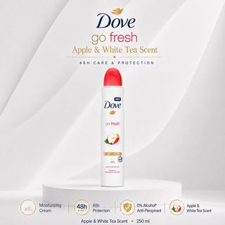 Dove go fresh 48h Apple & White Tea Scent 250ml