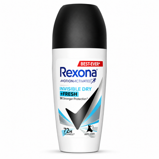 Rexona Invisible Dry + Fresh 72H Motion Activated Antiperspirant 50ml