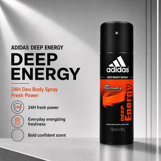 Adidas Deep Energy 24H Fresh Power Deo Body Spray 150ml