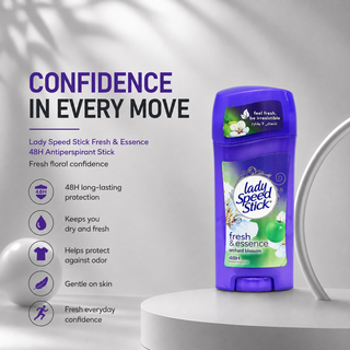Lady Speed Stick Fresh & Essence Orchard Blossom 48H Antiperspirant Stick 65g