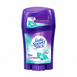 Lady Speed Stick Bio Control 48H 0% Alcohol Antiperspirant Deodorant Stick 45g