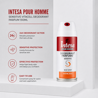 Intesa Pour Homme Sensitive Vitacell Deodorant Parfum 150ml