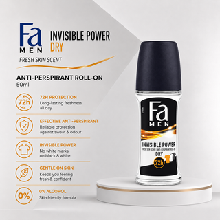 Fa Men Invisible Power Dry 72H Anti-Perspirant 50ml