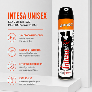 Intesa Unisex Sex 24h Tattoo Parfum Spray 200ml