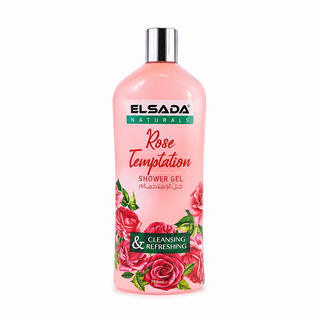 ELSADA Naturals Rose Temptation Cleansing & Refreshing Shower Gel 750ml