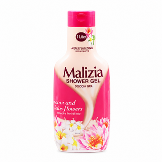 Malizia Monoi & Lotus Flowers Moisturizing Shower Gel 1L